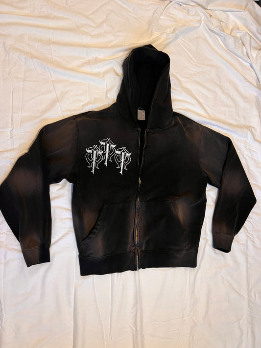 Ash zip up