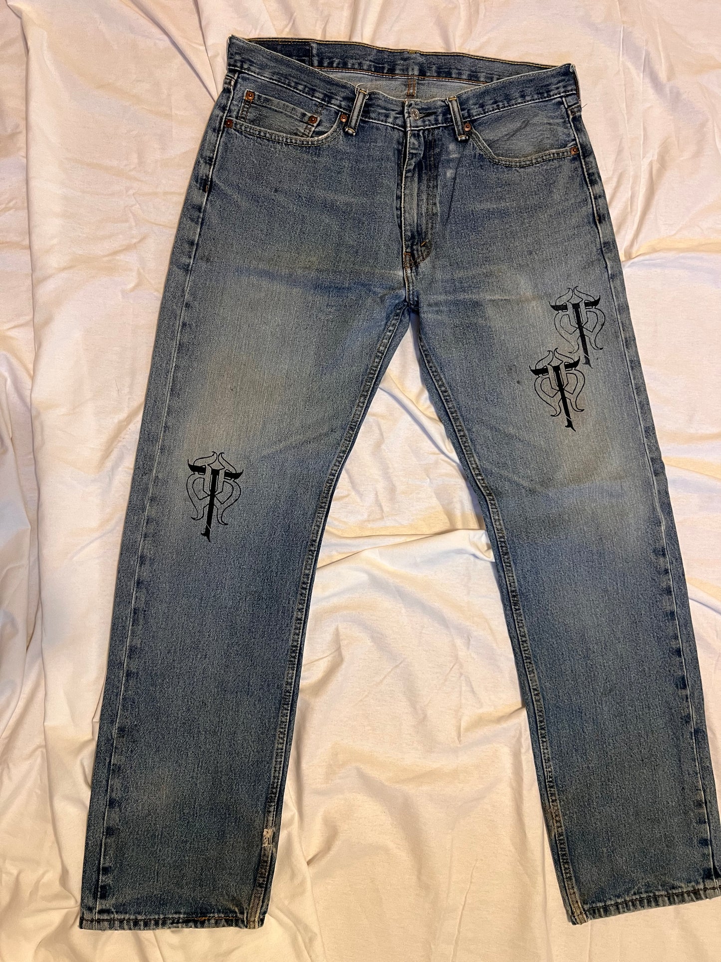 levis logo denim